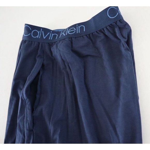 Calvin Klein NM1662403 Men's Sz M Blue Shadow Ultra-Soft Modal Lounge Pants - Picture 4 of 8